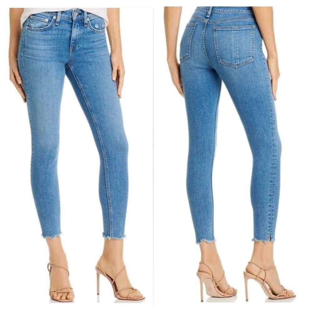 rag & bone Cate Mid Rise Skinny Jean in Palmer